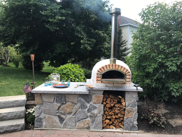 Professional PIZZAIOLI Wood Fired Pizza Oven for Outdoor Cooking - Perfect for Backyard, Patio, and Camping - Authentic Italian Pizza Maker