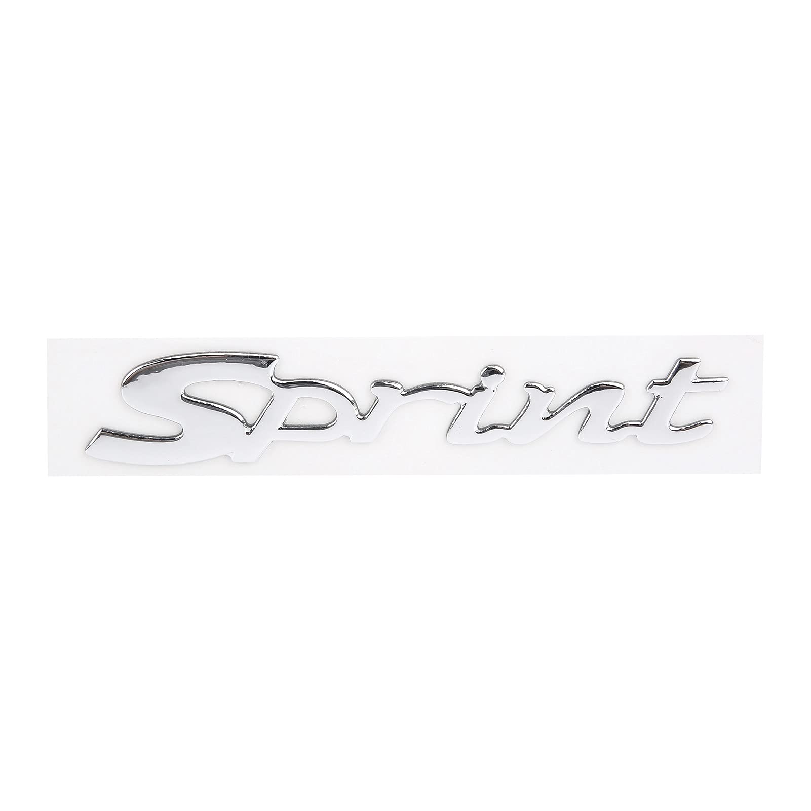 3D Akozon Car Emblem Sticker - Universal Chrome Badge Decal for Side Fender & Rear Trunk - Silver Auto Body Modification Accessory - Perfect for Customizing Cars, Trucks & SUVs