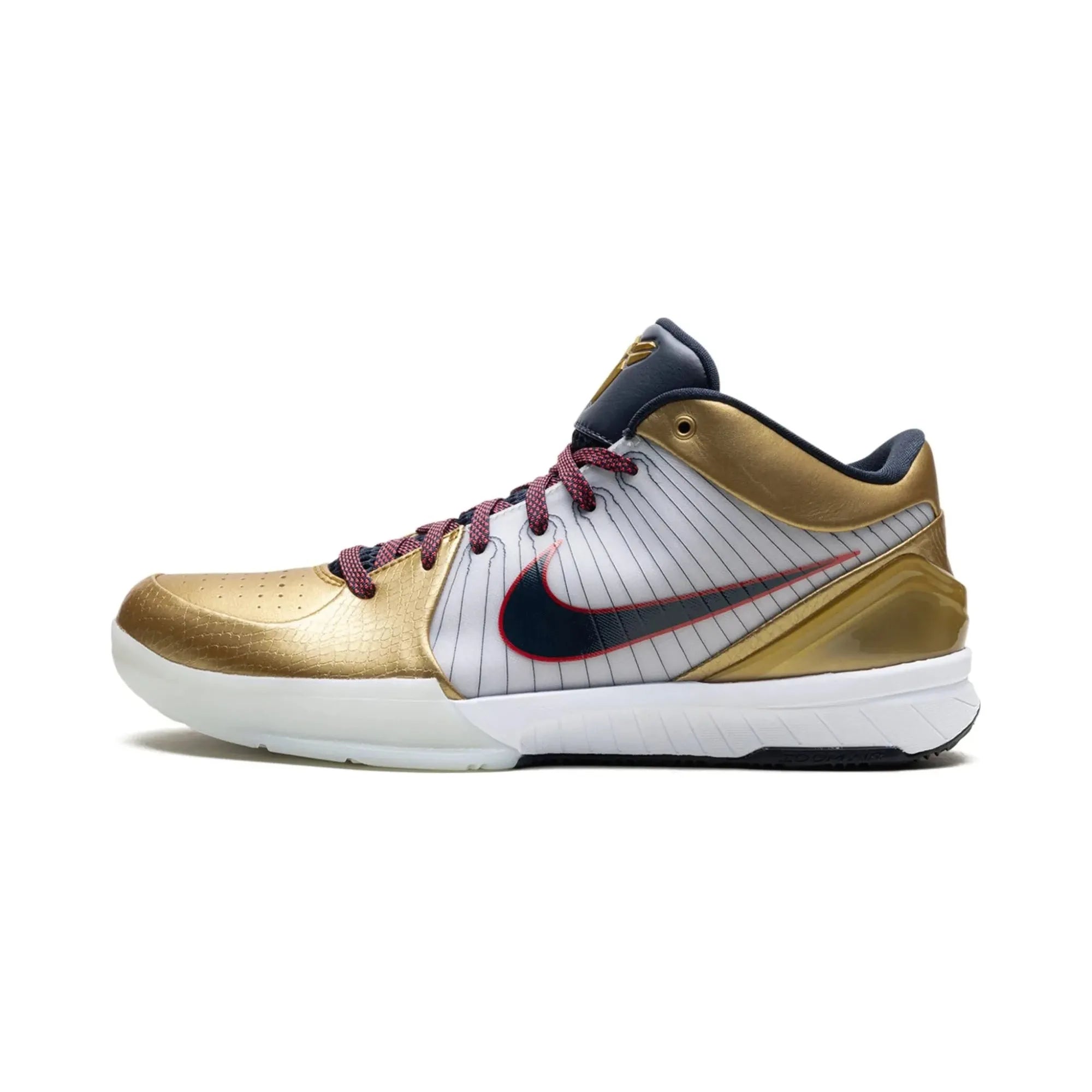 Nike Kobe 4 Protro Gold Medal Basketball Shoes - Kobe Bryant Signature Sneakers for Men | Performance Court Shoes for Basketball Games & Training | Perfect for NBA Fans and Athletes