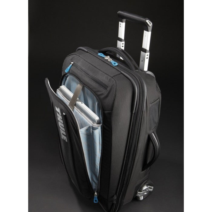 Thule Crossover 22”/56cm Carry-On Luggage - Lightweight Durable Travel Suitcase for Airplane, Business & Weekend Trips