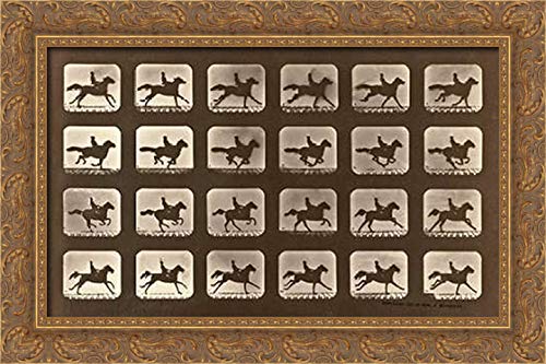 Canvas Art in a Gold Ornate Wood Frame