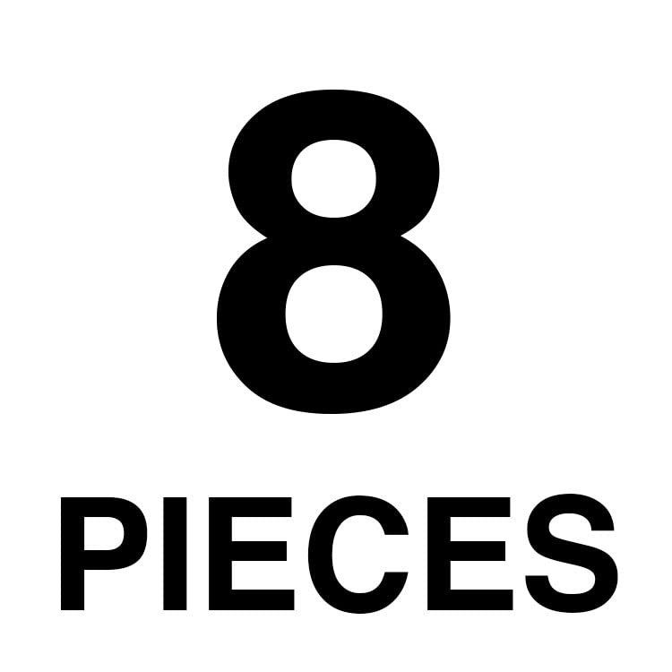 8 Pieces