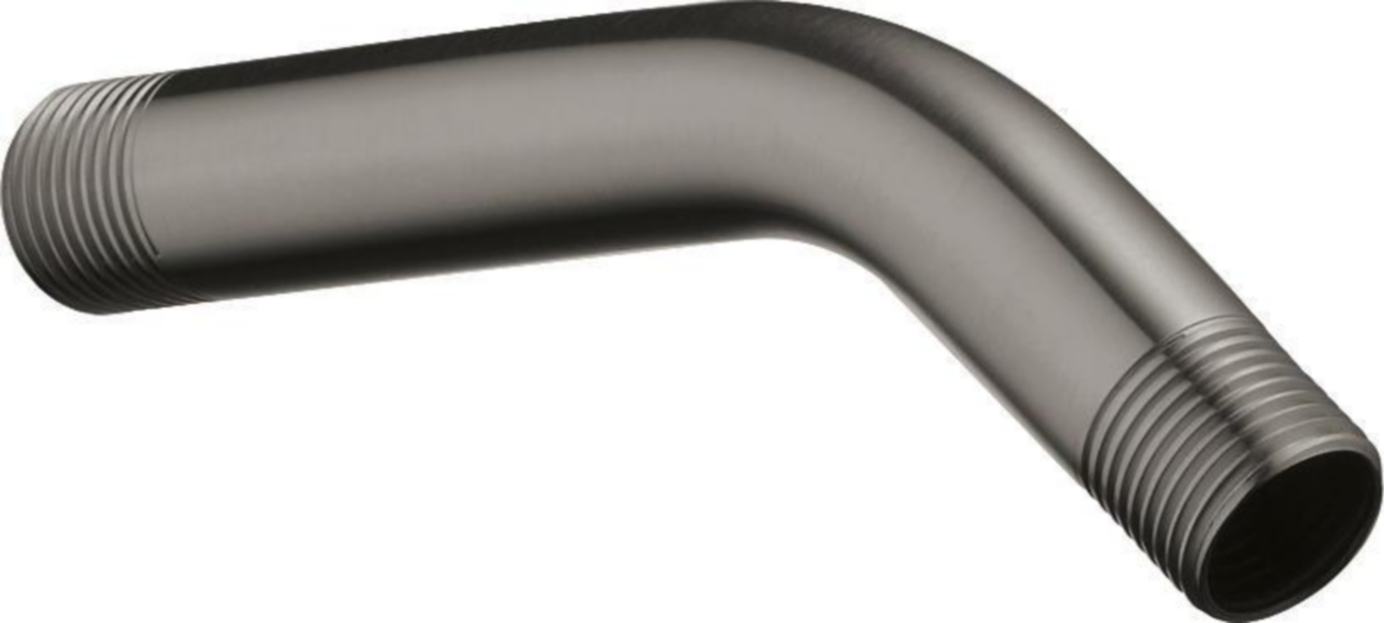 Delta RP6023KS 5-1/2 Inch Black Stainless Steel Shower Arm - Durable Bathroom Fixture for Modern Showers & Spa-Like Experience