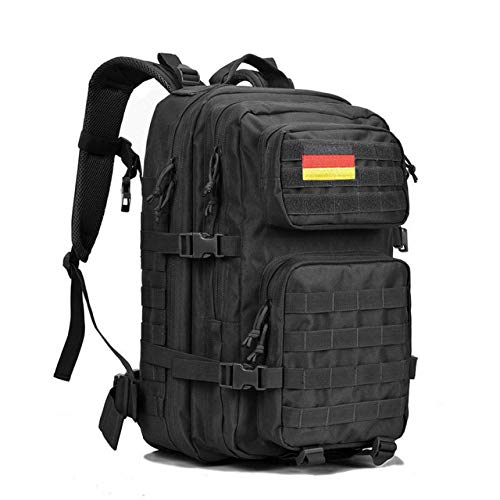 Tactical Backpack Military Assault Rucksack - Waterproof Durable Army Backpack for Men - Outdoor Hiking, Camping, Hunting & Travel Gear - Perfect for Adventure, Survival & Daily Use