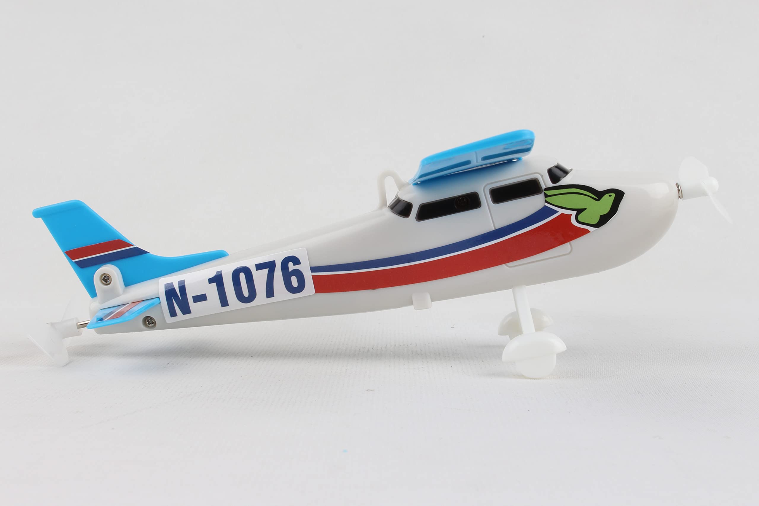 Daron Flying Skyhawk on a String - Blue Toy Airplane | Fun Interactive Hanging Aircraft for Kids' Room Decor & Playtime | Perfect for Aviation-Themed Bedrooms & Birthday Gifts