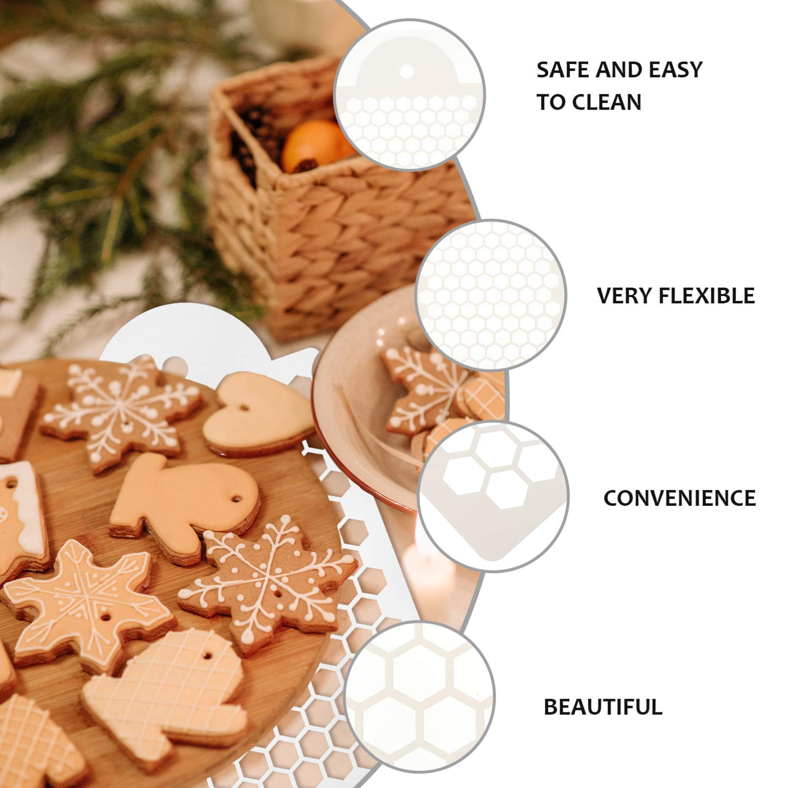 DOITOOL Christmas & Wedding Decorations - Metal Stencils, DIY Russian Pelmeni Maker, Ravioli Maker, Dumpling Mold, Chocolate Biscuit Cutter - Perfect for Holiday Baking, Party Crafts & Home Decorating