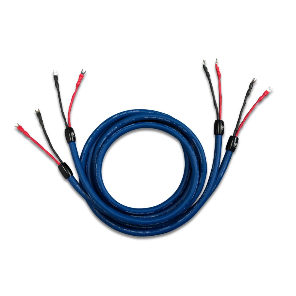 Premium Cardas Clear Cygnus Speaker Cable - High-End Audio Cable for Home Theater & Hi-Fi Systems - Perfect for Audiophiles & Music Enthusiasts