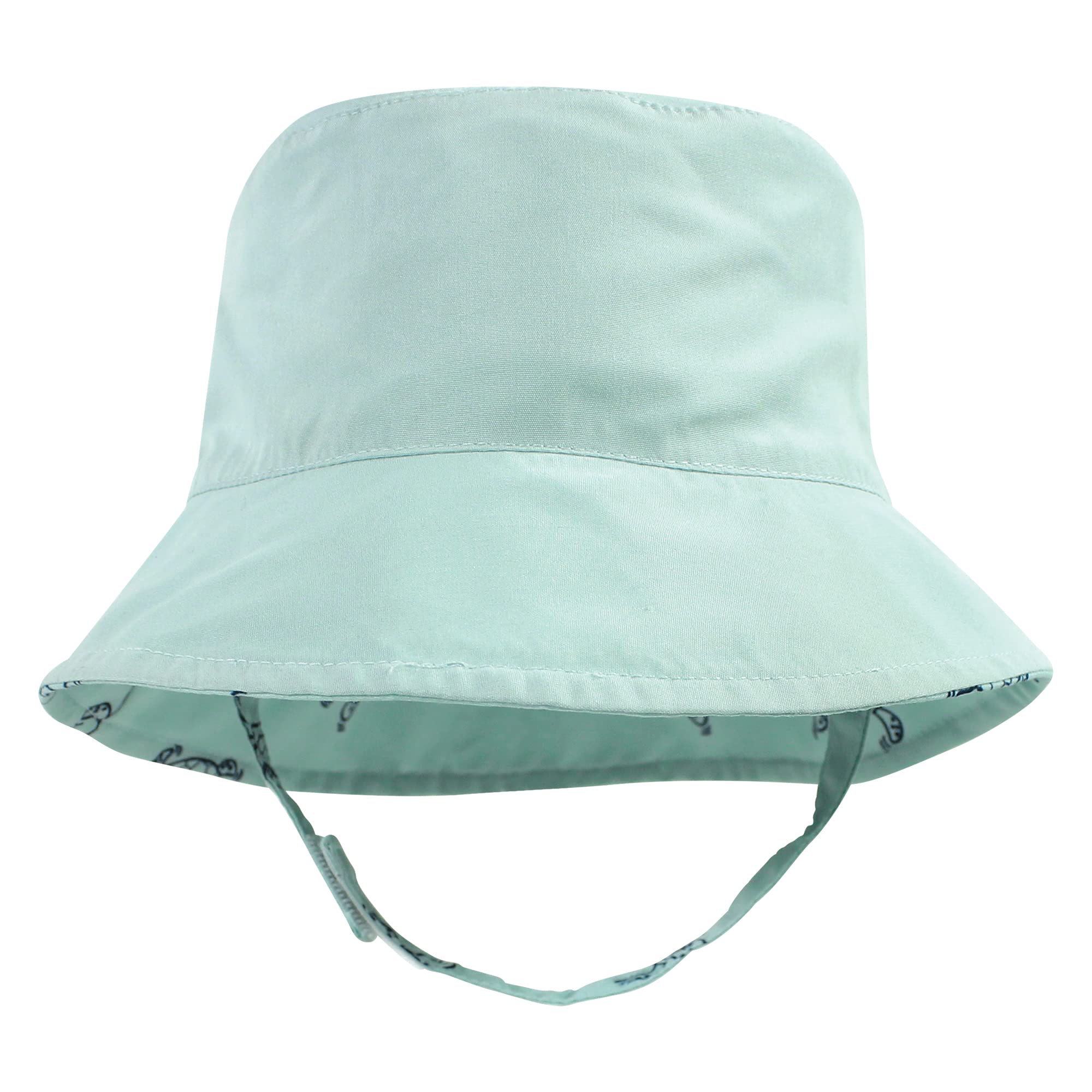 Hudson Baby Girls' Sun Protection Hat - UPF 50+ UV Protection Wide Brim Floppy Hat for Outdoor, Beach, Pool & Summer Activities