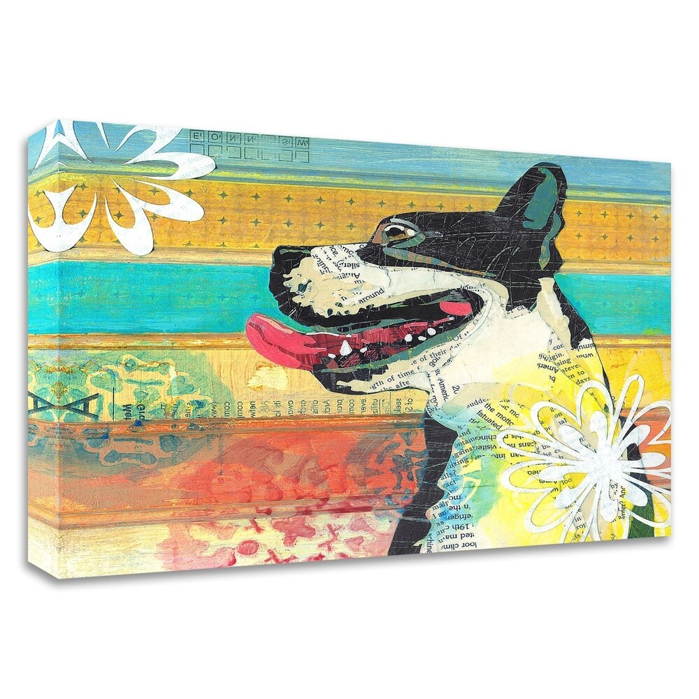 Beast Friend by Judy Verhoeven - Premium Canvas Wall Art Print - Ready to Hang - Perfect for Living Room, Bedroom & Office Decor