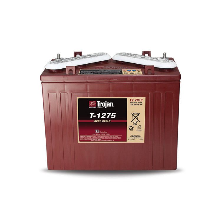 Trojan T1275 Deep Cycle Battery 12V 150Ah - Marine, RV, Solar & Off-Grid Power Storage Solution