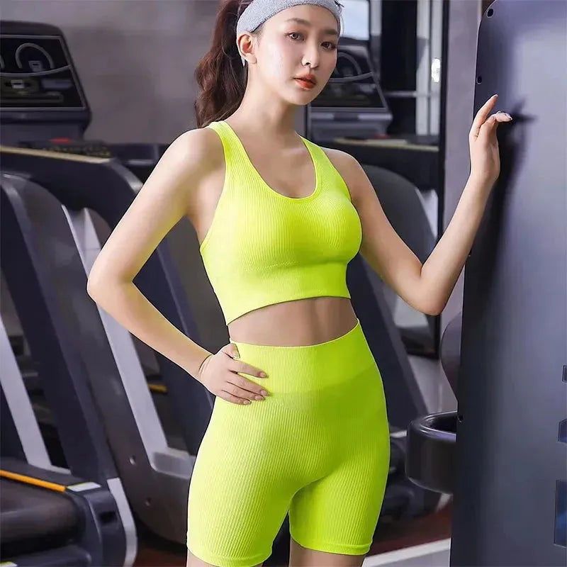 Women's Push Up Sports Bra - High Support Fitness Yoga Bra for Running & Gym - Breathable Workout Top for Women - Perfect for Yoga, CrossFit & Cardio