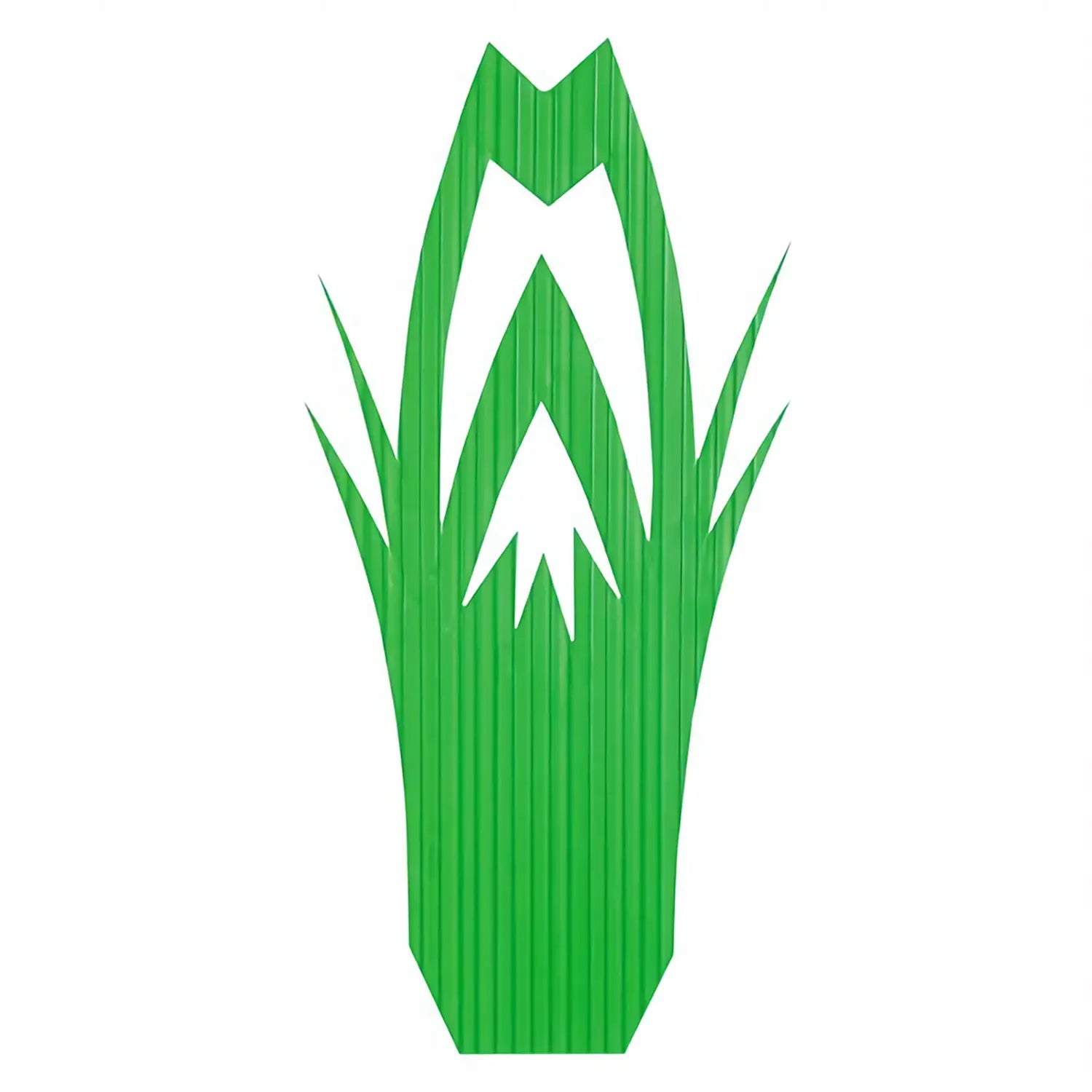 Asahi Sogyo Polyethylene Sushi Decoration Leaves - 1000pcs Pine Design Baran for Sushi Plating, Buffet Displays & Japanese Cuisine Presentation