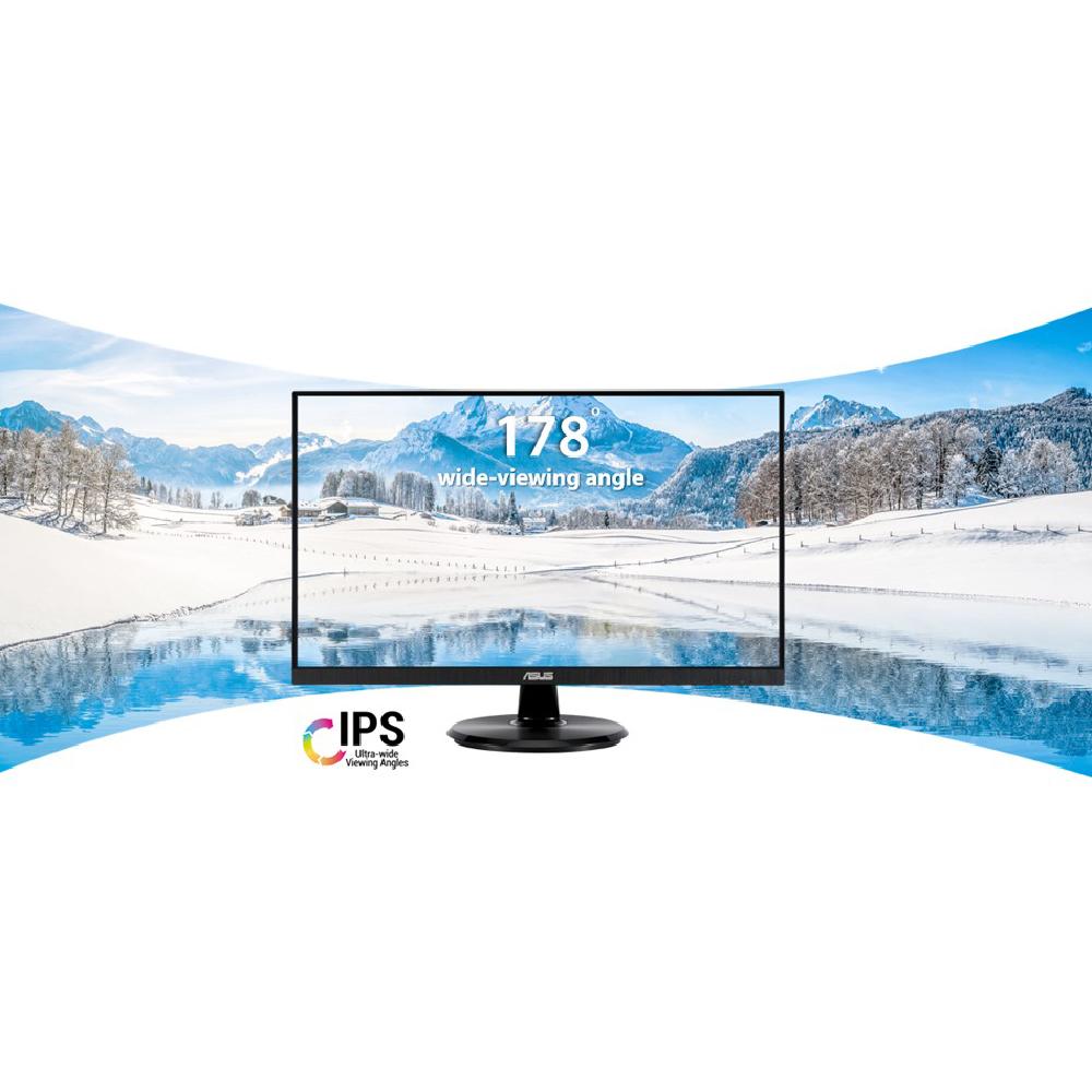 ASUS 27-inch Full HD 1080P IPS Monitor with 75Hz Refresh Rate & Eye Care Technology - Perfect for Home Office, Gaming, and Entertainment