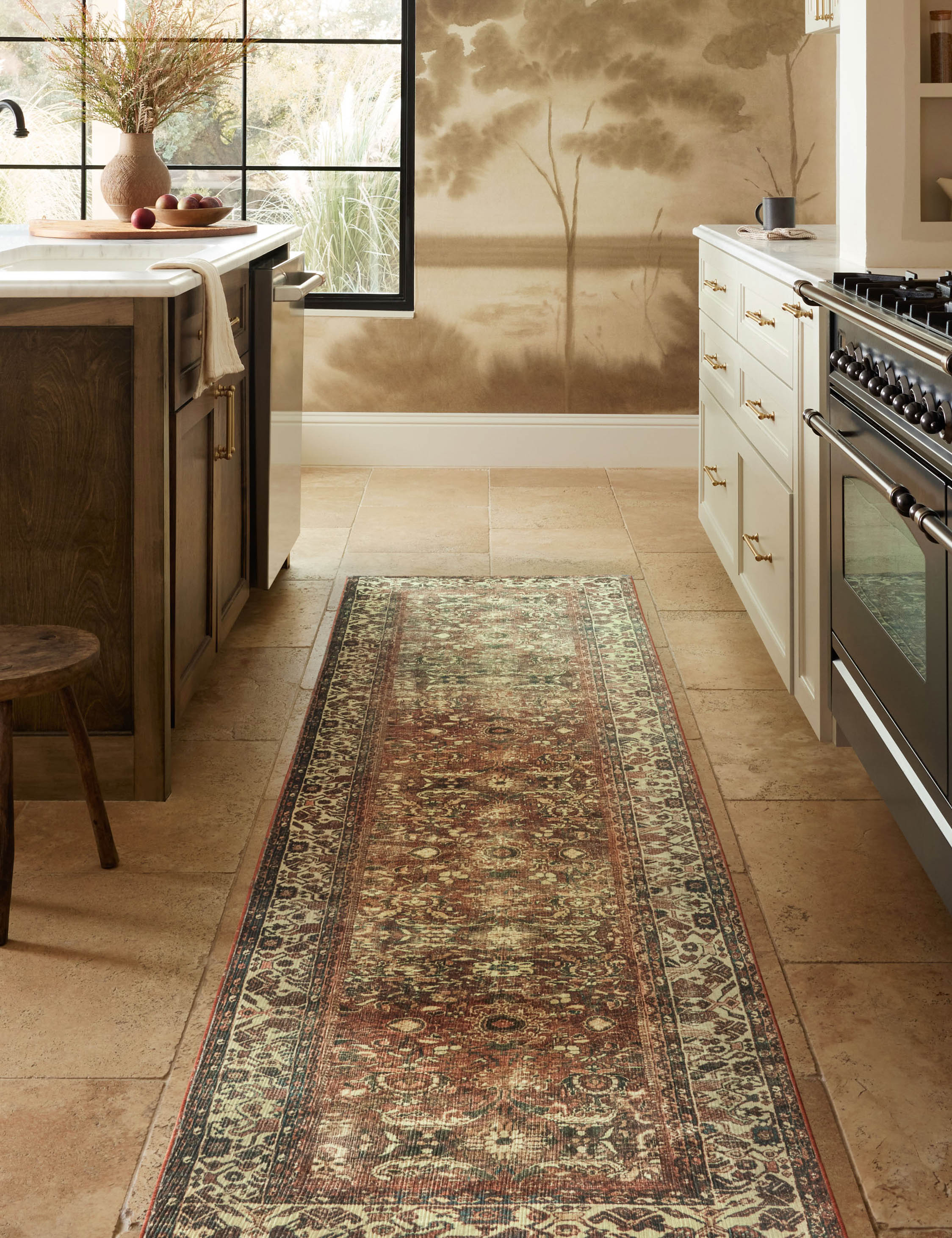 Magnolia Home by Joanna Gaines x Loloi Banks II Area Rug - Soft & Durable Indoor/Outdoor Rug for Living Room, Bedroom, or Patio Decor