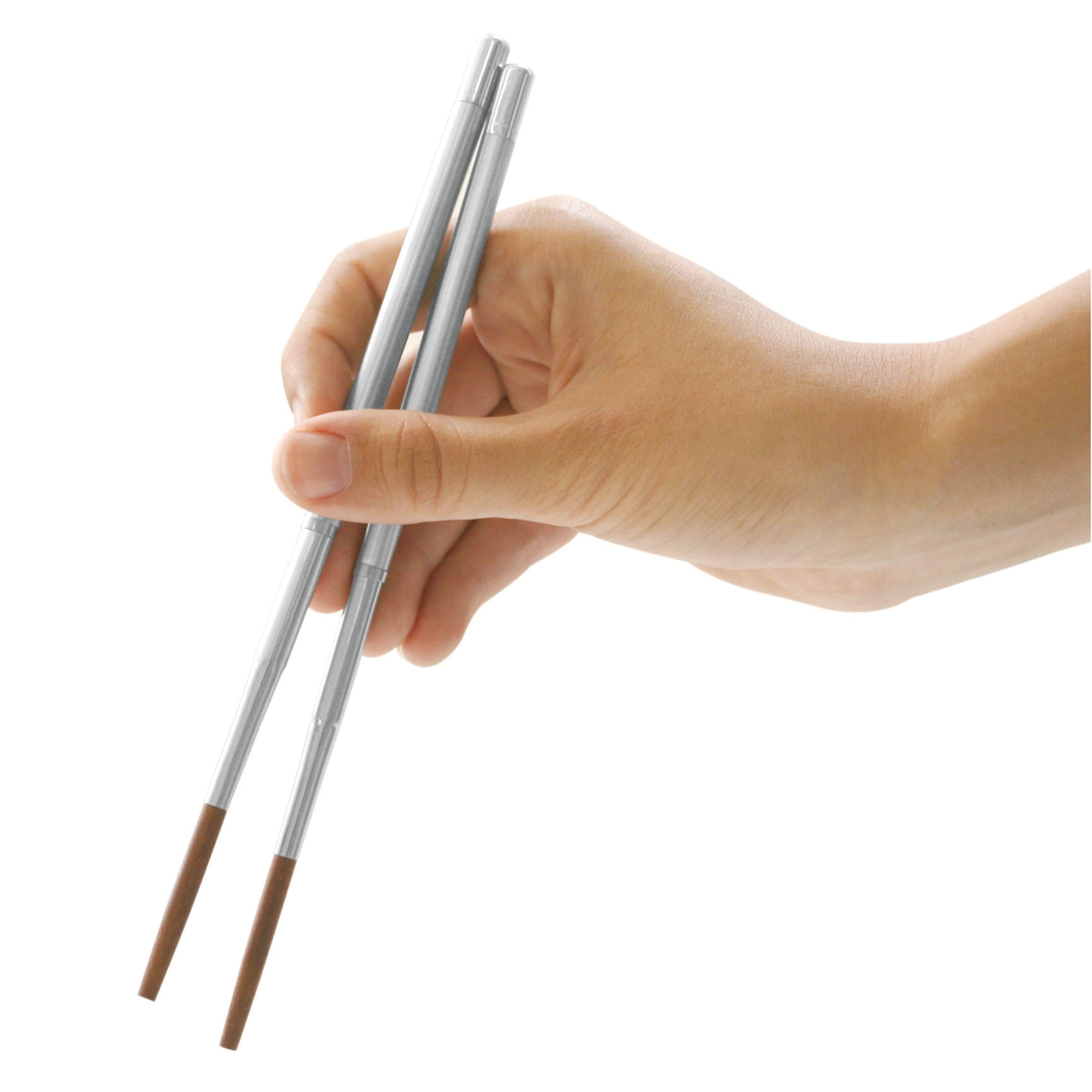 Portable Travel Chopsticks Set - Lightweight & Reusable Stainless Steel Chopsticks for Camping, Hiking, and On-the-Go Meals