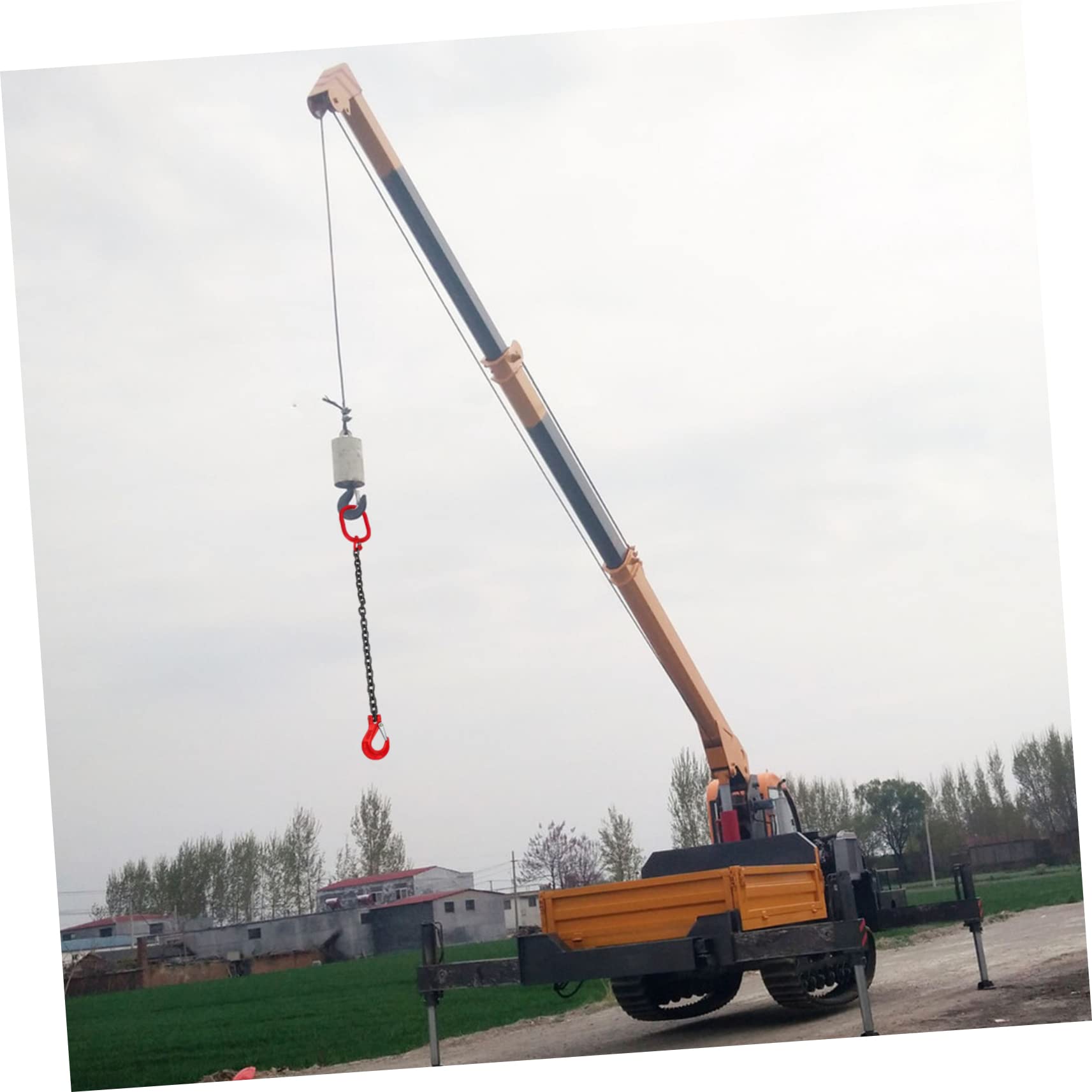 GANAZONO Heavy Duty Lifting Chain Sling - 1/4
