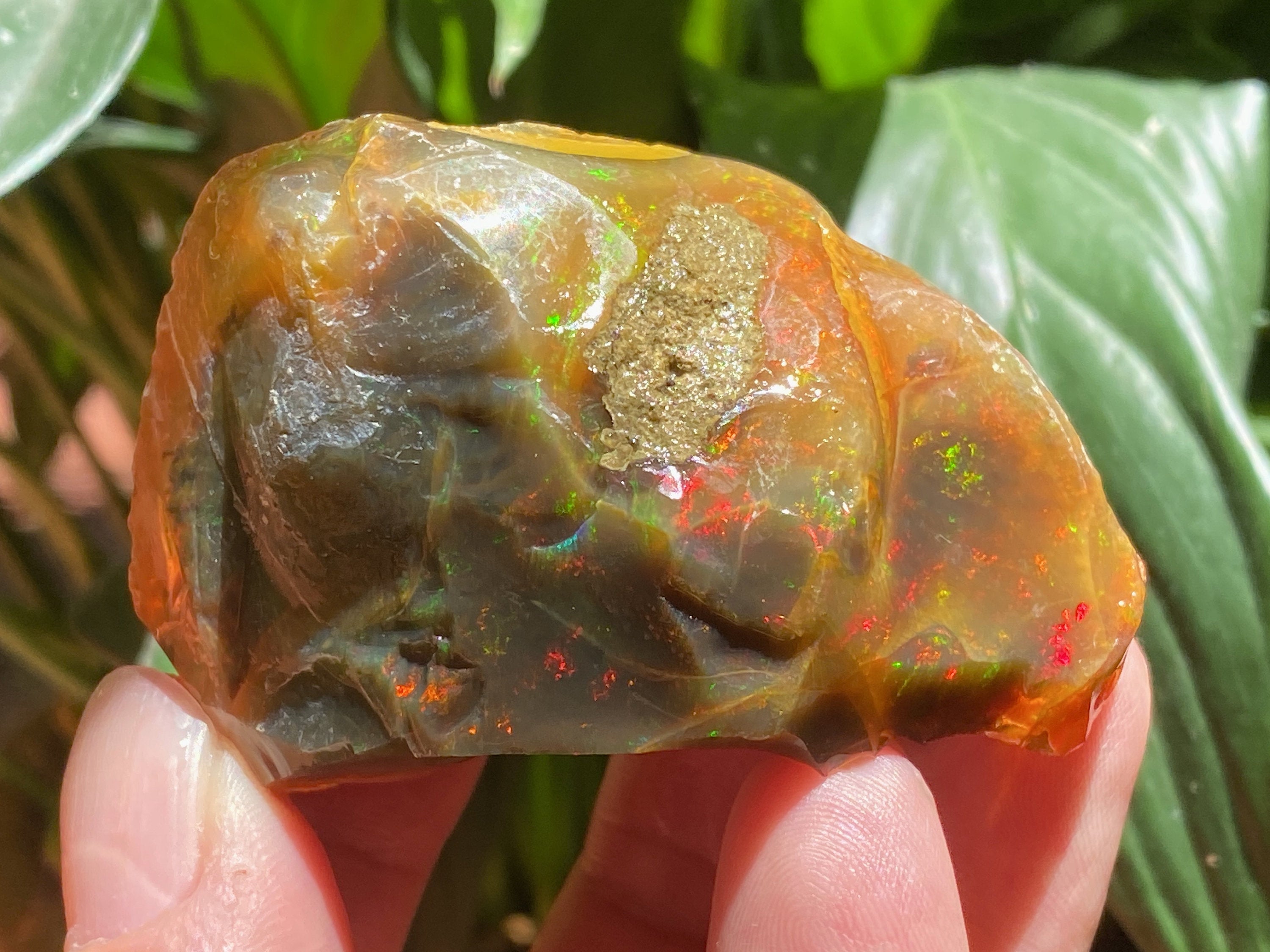 Ethiopian Welo Opal Raw Crystal - Floating Opal Vial with Natural Water Opal (B Grade) | Perfect for Jewelry Making, Crystal Healing & Mineral Collection