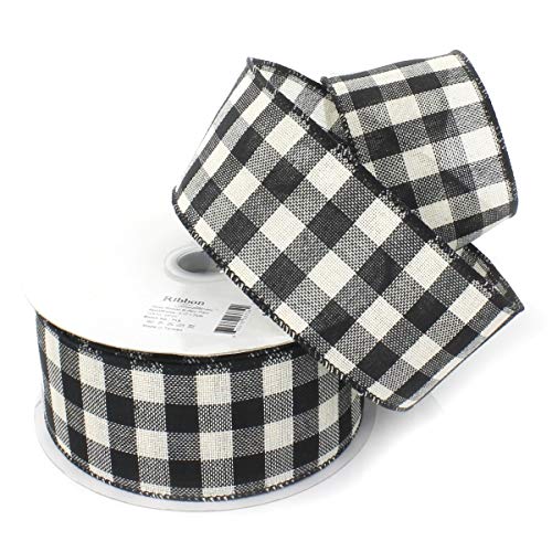 White/Black Buffalo Plaid