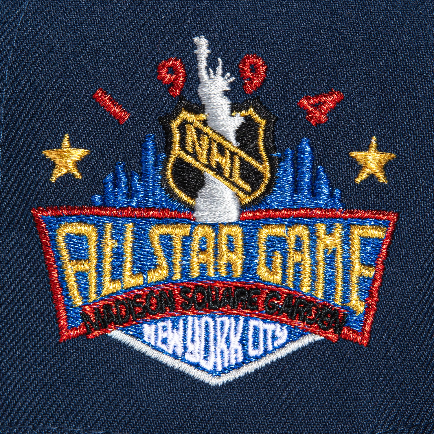 New Era 59Fifty New York Rangers 1994 All Star Game Patch Snapback Hat - Navy Blue Adjustable Baseball Cap for Men & Women - Perfect for Rangers Fans, Sports Events & Casual Wear