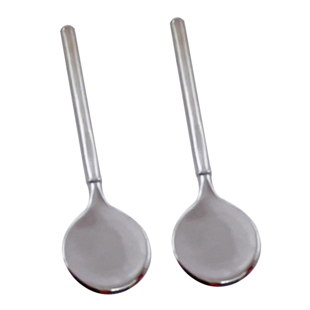 2PCS Zinc Alloy Eye Cream Stick - Mini Beauty Scoop & Skincare Spatula for Makeup & Lotion Application | Safe, Sturdy Facial Tools for Precise Skincare & Travel Use