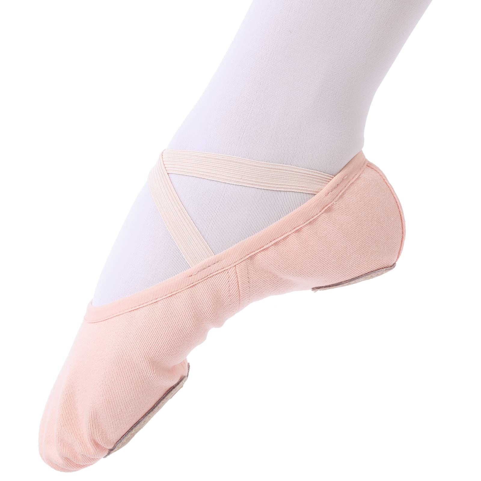 Women's Ballet Shoes - Stretch Canvas Dance Slippers for Girls, Teens & Adults | Perfect for Ballet Class, Practice & Performances