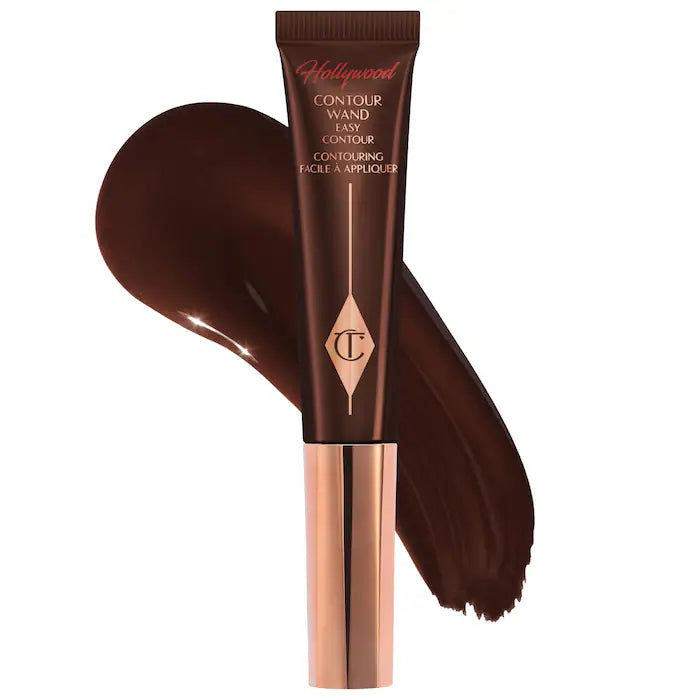 Charlotte Tilbury Hollywood Contour Wand - Cream Bronzer & Highlighter Stick for Face Contouring | Buildable, Blendable Formula for Natural Glow | Perfect for Everyday Makeup & Special Occasions