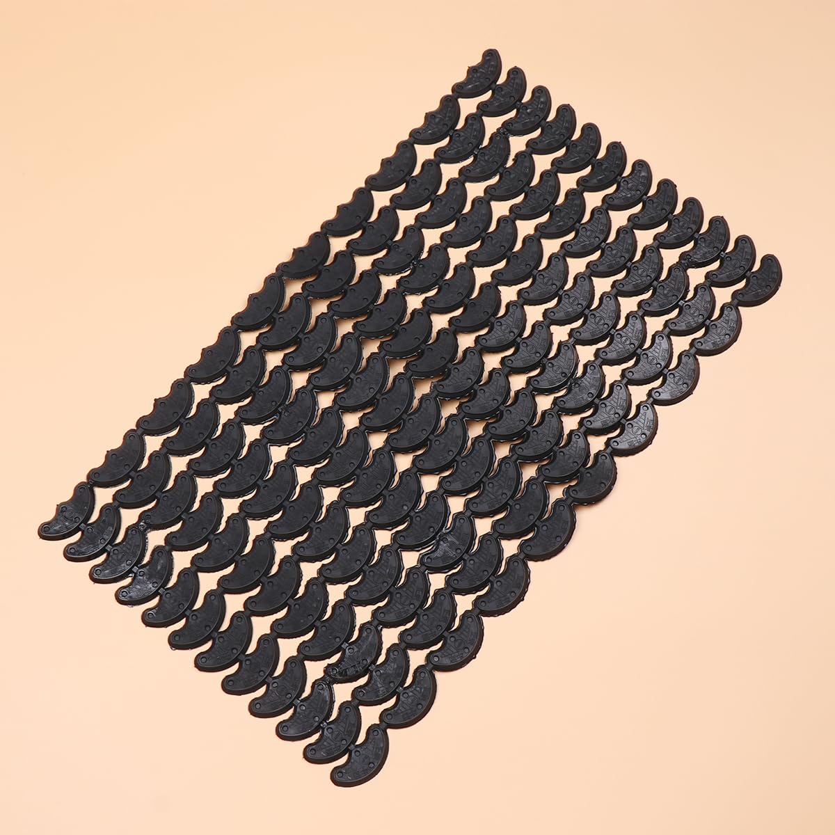 Healifty 60 Pairs Non-Slip Self-Adhesive Shoe Grips - Anti-Skid Rubber Sole Protectors for Women's High Heels (Small, Black) | Perfect for Slippery Floors & Protecting Delicate Shoe Soles