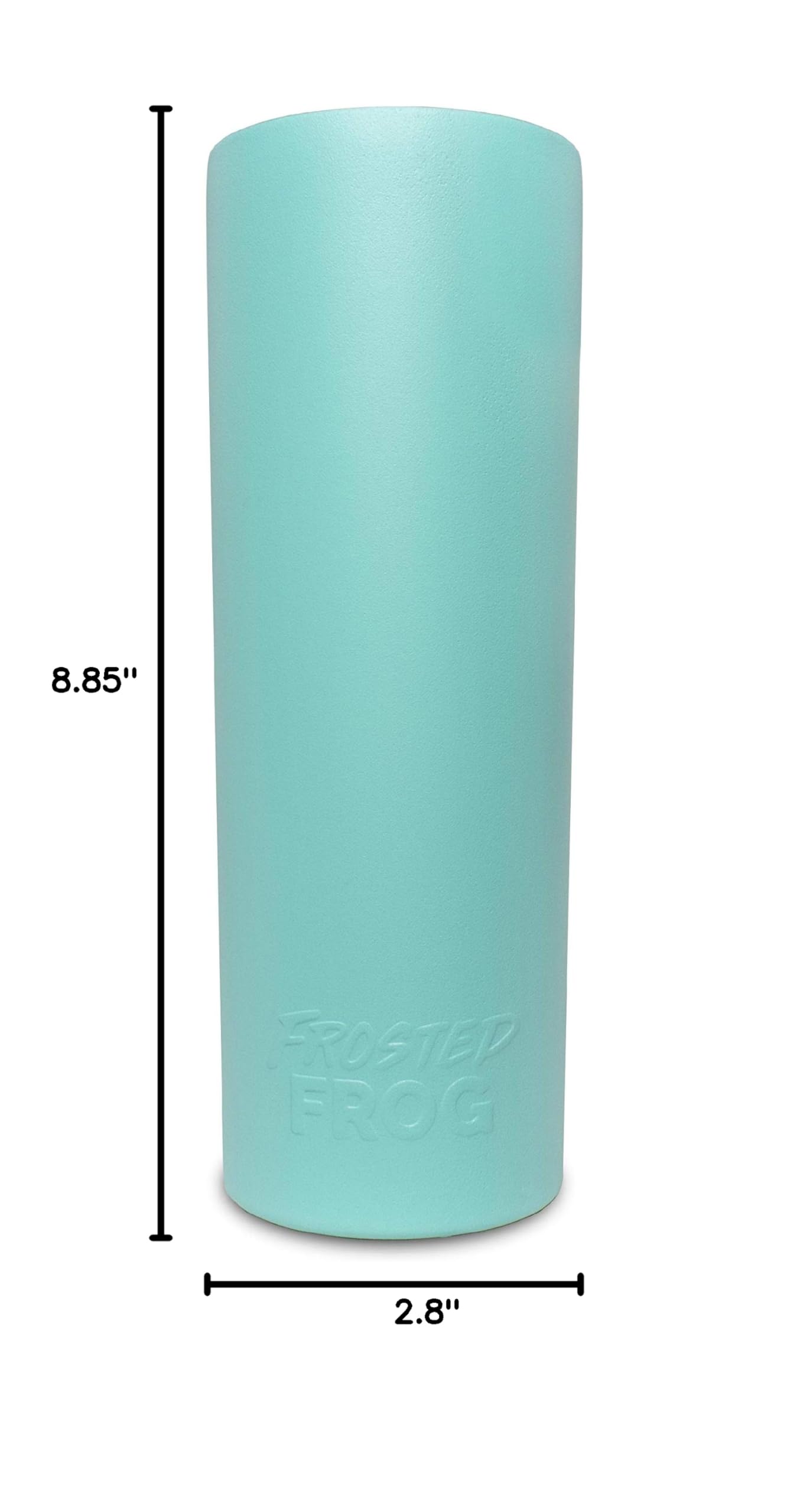 20oz Stainless Steel Ocean Blue Slim Tumbler - Vacuum Insulated Travel Mug with Straw & Lid - Keeps Drinks Hot/Cold for Hours - Perfect for Office, Gym, Hiking & Outdoor Activities