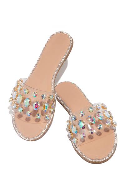 Glam Nude Sandals for Women - Comfortable & Stylish Summer Shoes - Perfect for Beach, Parties & Casual Outings