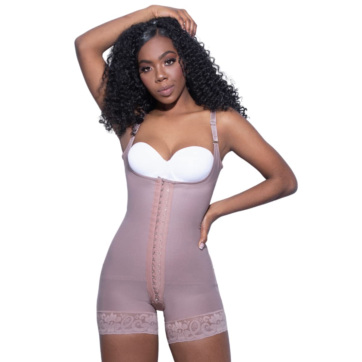 303 High Compression Shapewear for Women - Tummy Control & Butt Lifting Colombian Fajas - Thigh Slimmer Body Shaper - Perfect for Everyday Wear, Special Occasions & Postpartum Recovery