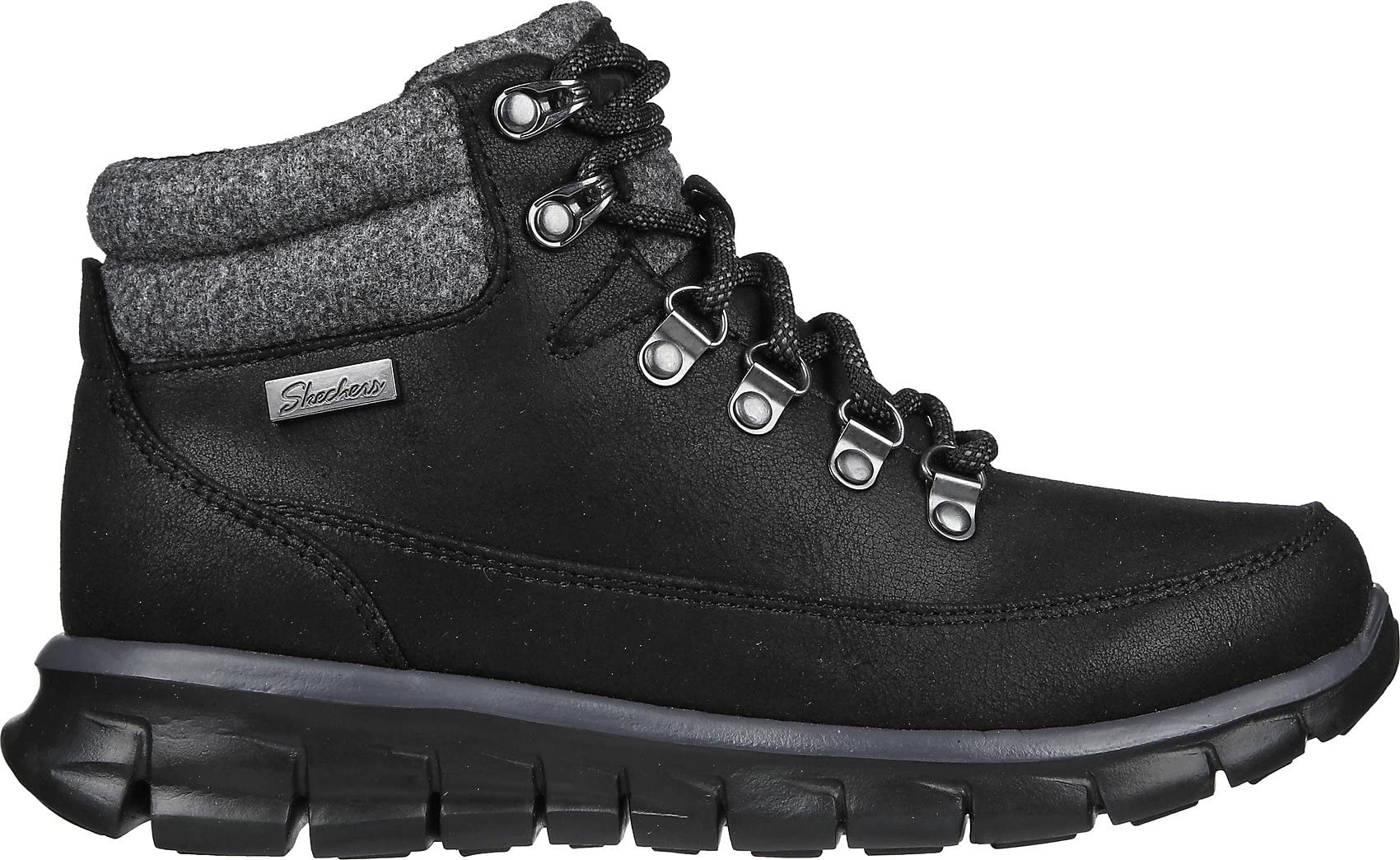 Skechers Women's Cozy Campfire Slippers - Soft Fleece Lined House Shoes for Indoor Comfort, Black, Size 3.5 UK - Perfect for Relaxing at Home, Lounging & Winter Warmth