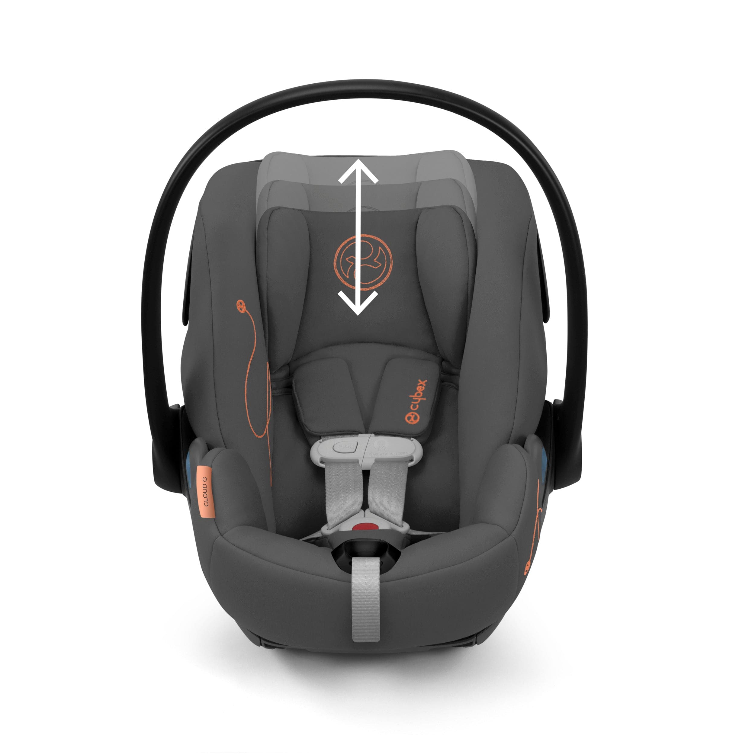 Cybex Cloud G Comfort Extend Infant Car Seat - Premium Safety & Comfort for Newborns to Toddlers | Perfect for Travel, Daily Commutes & Family Outings