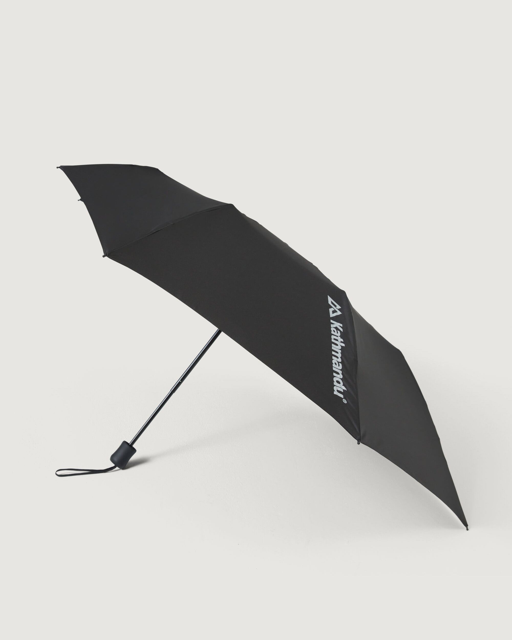 Black Travel Umbrella - Compact & Windproof for Rainy Days - Perfect for Commuting, Hiking, and Outdoor Adventures