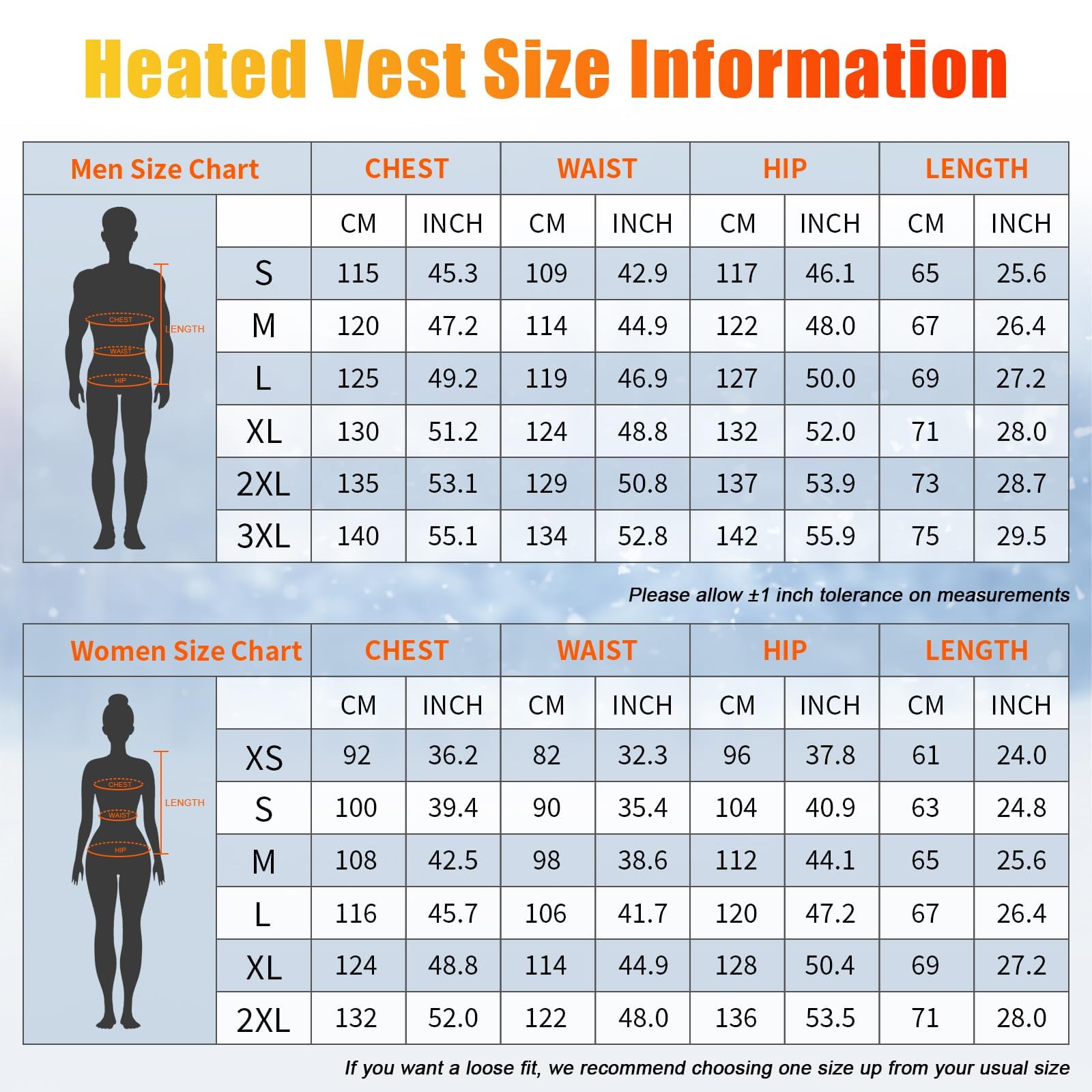 Rrtizan Heated Vest for Men & Women - Lightweight Electric Warming Jacket with Rechargeable Battery Pack - Perfect for Winter Outdoor Activities, Hunting, Skiing, and Cold Weather Adventures