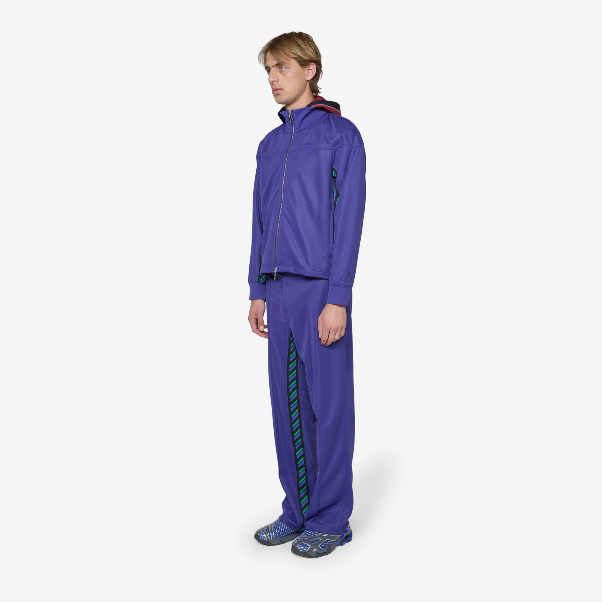ASICS NOVALIS Styrax Track Jacket - Lightweight Running Jacket for Men, Breathable Athletic Windbreaker (Asics Blue) - Perfect for Jogging, Gym Workouts & Outdoor Sports