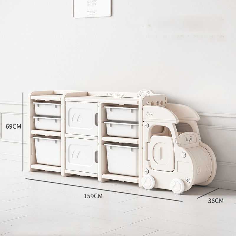 Kids Toy Storage Truck - Durable & Stylish Organizer for Playroom, Bedroom & Nursery | Easy Toy Cleanup & Organization