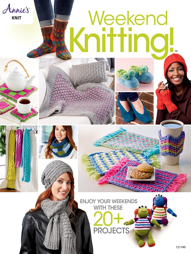 Premium Knitting Yarn & Supplies for Weekend Projects - Cozy DIY Knitting Kits for Scarves, Hats & Blankets - Perfect for Relaxing & Crafting at Home