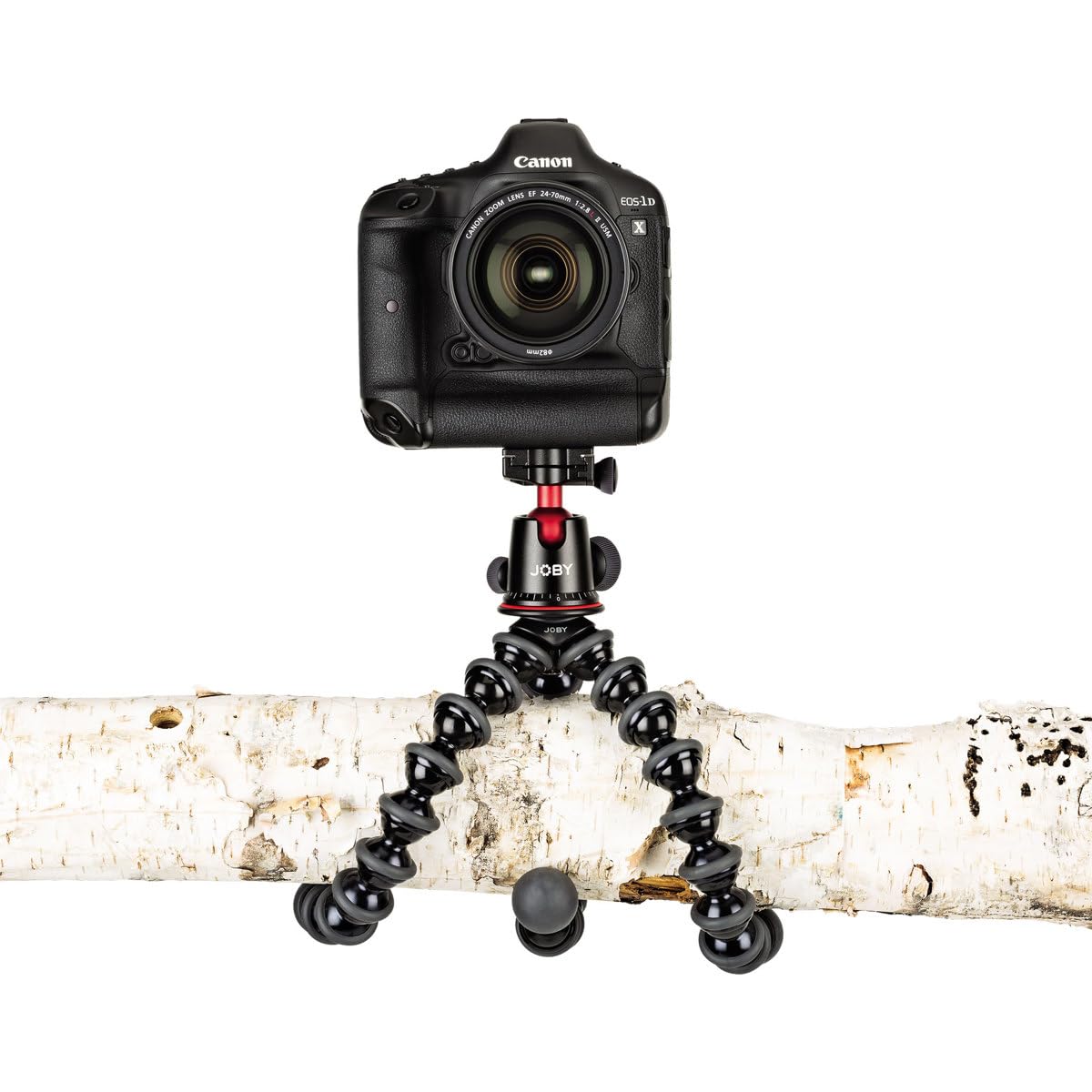Joby GorillaPod 5K Kit - Professional Flexible Tripod with Ball Head for DSLR & Mirrorless Cameras - Compact Travel Tripod for Photography & Videography - Perfect for Outdoor, Studio & Vlogging (Black)