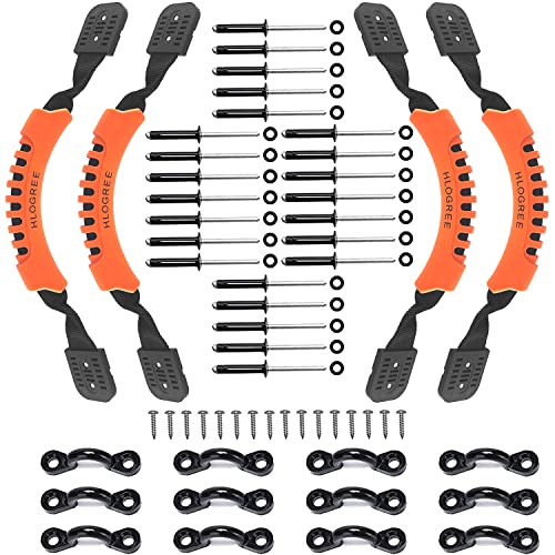 Orange - 4PCS Kayak Handles