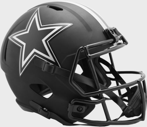 Dallas Cowboys ECLIPSE Mini Speed Football Helmet 2020 - Collectible NFL Replica Helmet for Fans, Display & Game Room Decor - Perfect for Sports Memorabilia Collection & Football Themed Parties