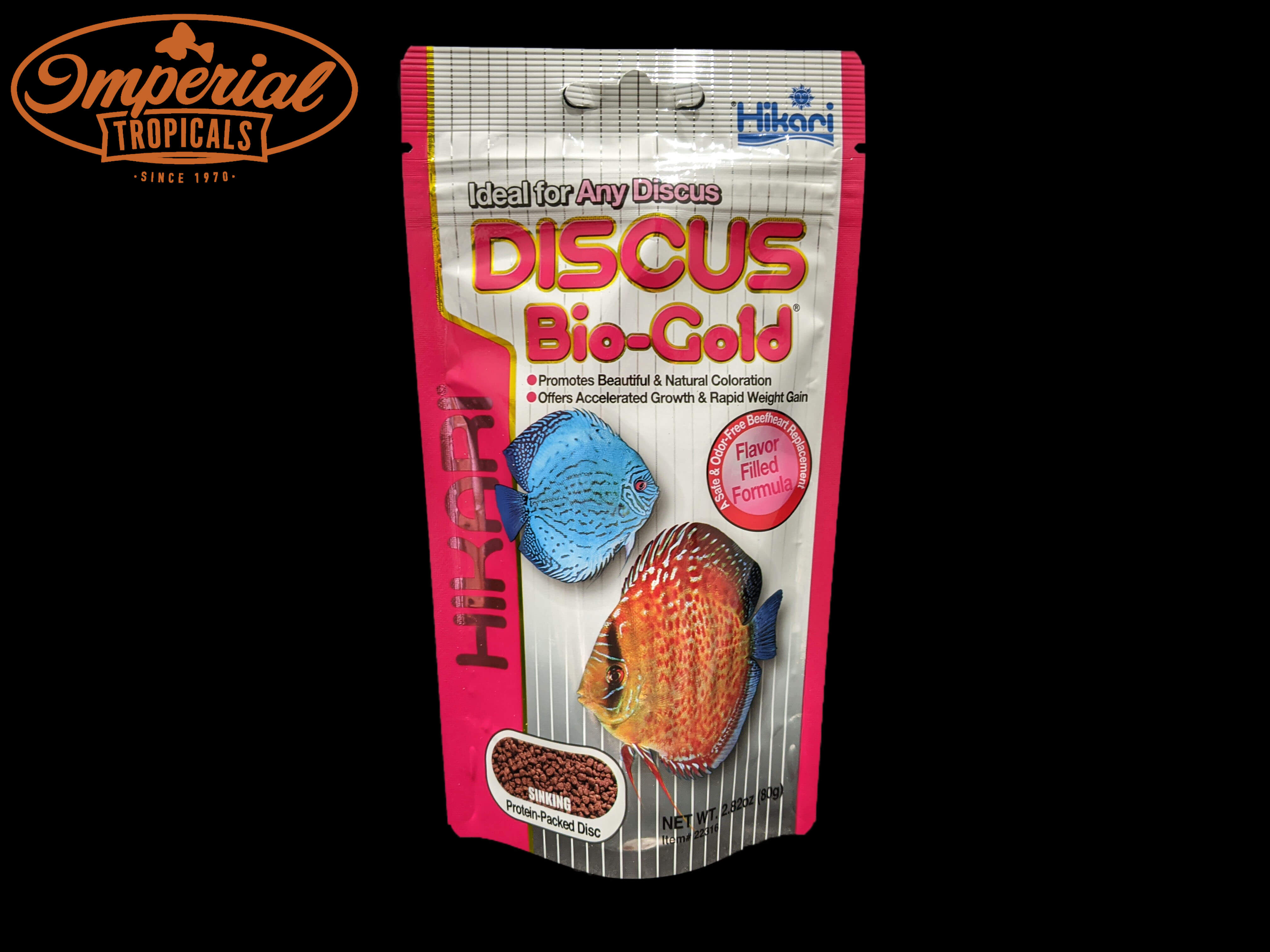 Hikari Discus Bio Gold Fish Food - Premium Nutrition for Discus Fish - Ideal for Aquariums & Tropical Fish Tanks