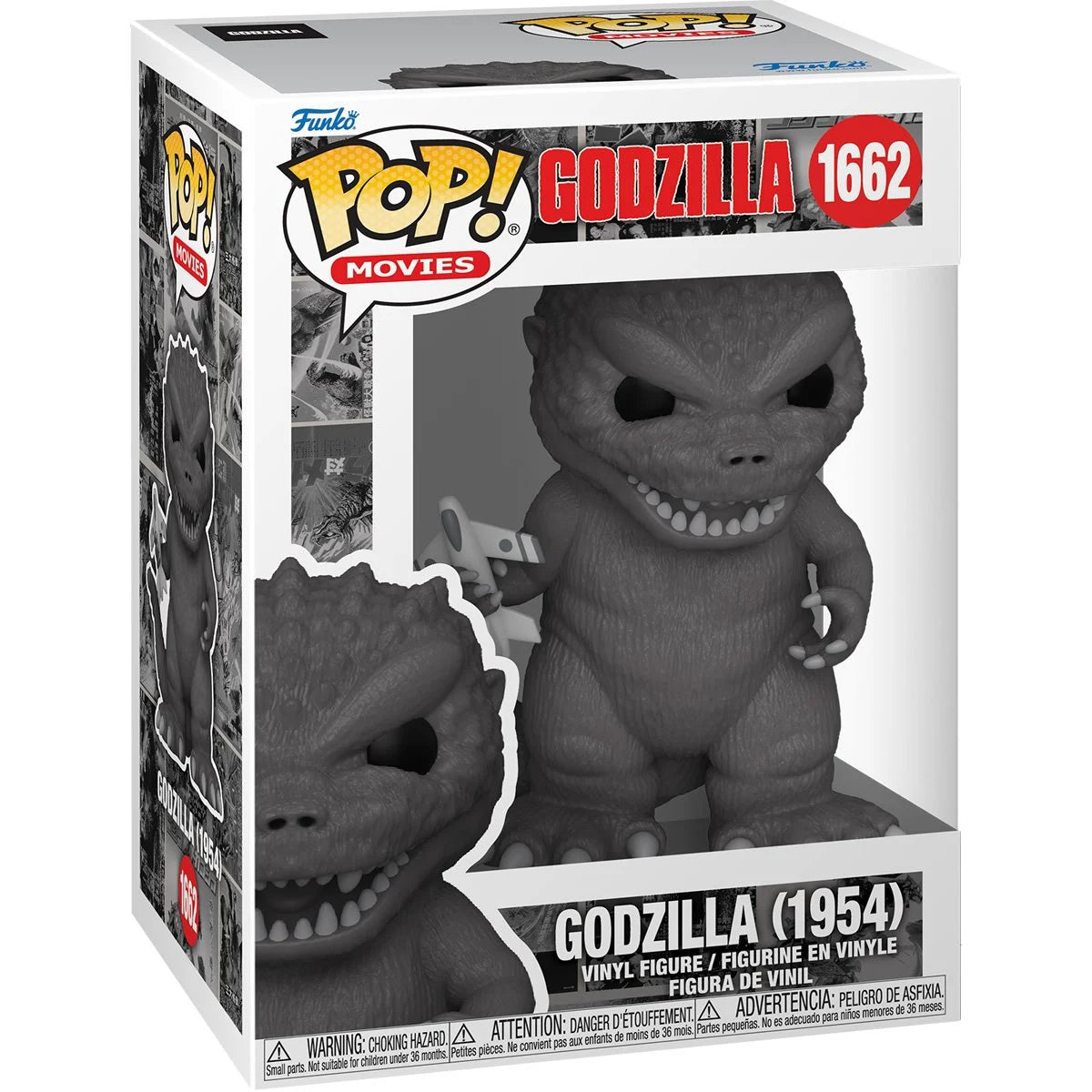 Godzilla 70th Anniversary Funko Pop! Vinyl Figure #1662 - 1954 Classic Movie Collectible - Perfect for Display, Gifts & Pop Culture Enthusiasts