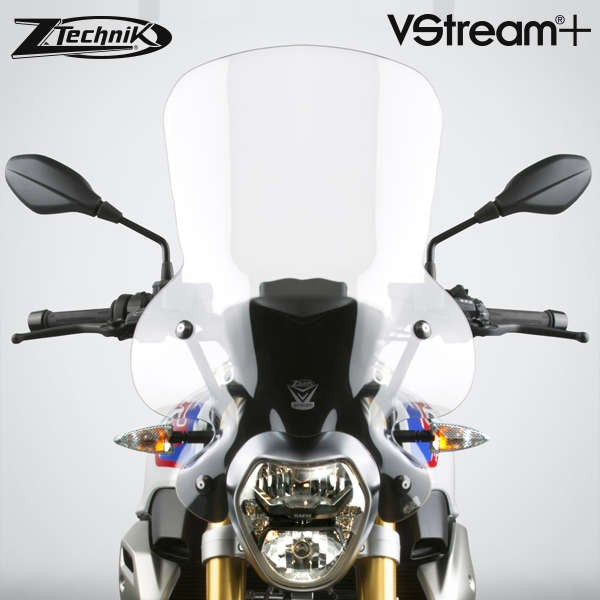 ZTechnik R1250R (2020-2022) VStream+ Touring Windshield - Premium Motorcycle Windshield for BMW R1250R - Perfect for Long Distance Riding and Highway Cruising