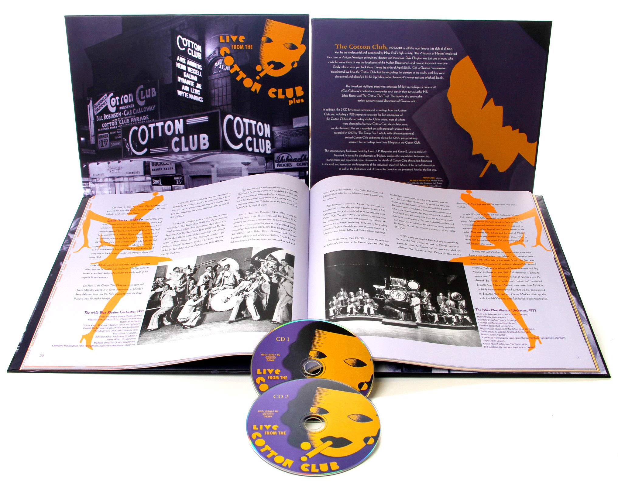 Live from the Cotton Club - Vintage Jazz Music Album | Classic Jazz Collection for Home, Party & Relaxation | Perfect for Music Lovers & Jazz Enthusiasts