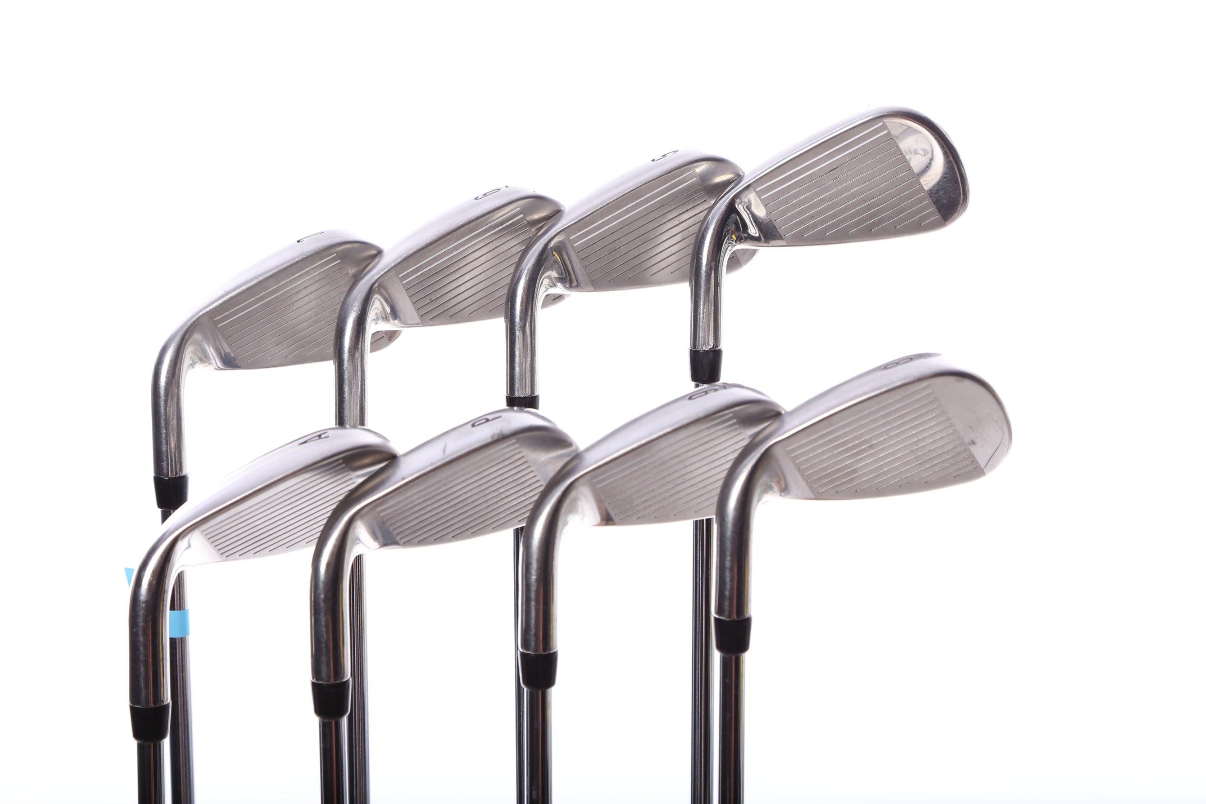 Used Callaway Rogue Iron Set - Right Handed 4-PW, AW Stiff Flex Golf Clubs for Men | Premium Pre-Owned Irons for Driving Range & Course Play