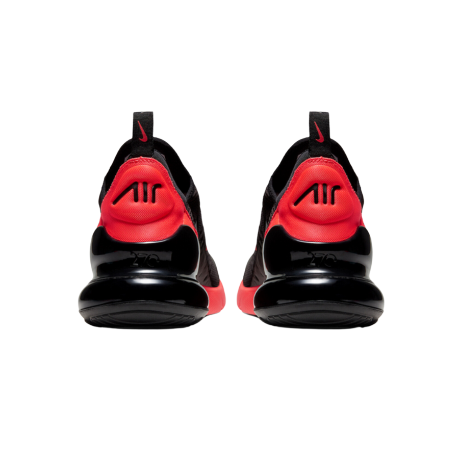 Nike Air Max 270 Men's Running Shoes - Black/Metallic Silver/Red | Cushioned Comfort for Jogging, Gym Workouts & Casual Wear