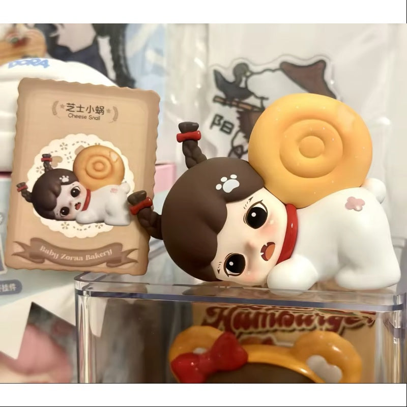Baby Zoraa Bakery Series Cheese Snail - Delicious Cheese-Filled Pastry for Kids Snacks, Birthday Parties & After-School Treats | Baked with Premium Ingredients