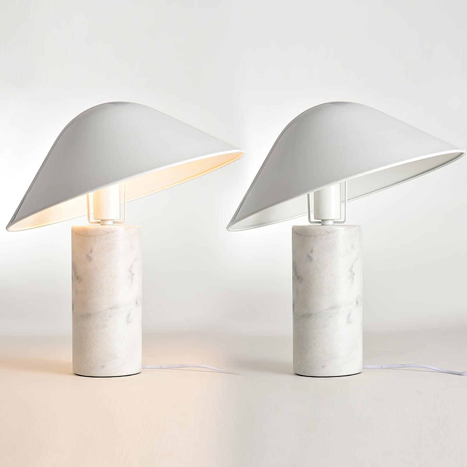 Elegant Adelaide Marble Table Lamp - Modern Home & Office Decor - Perfect for Bedroom, Living Room, and Workspace Lighting