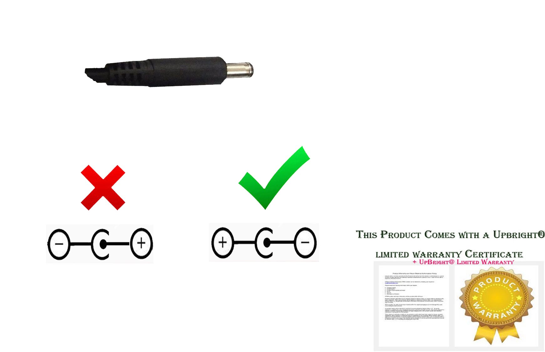 UpBright 9V AC/DC Power Adapter Replacement for Franklin Machine Products FMP 151-8800 151-7500 151-1052 Digital Kitchen Timers & D900-1052 FST-151-1052 4/8 Function Timer - Perfect for Home Baking, Cooking, and Commercial Kitchen Use