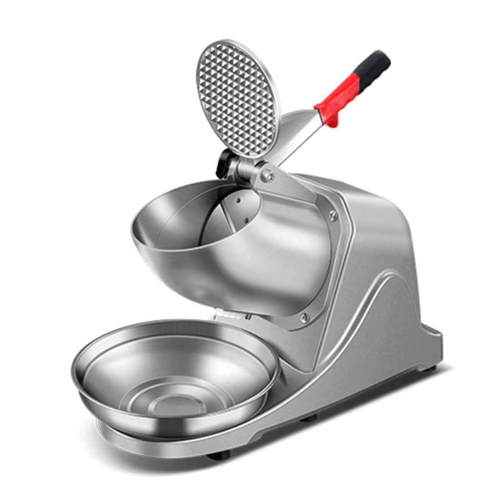 BJH Commercial Heavy Duty Stainless Steel Ice Shaver Machine - Professional Snow Cone Maker for Fast Shaved Ice | Perfect for Home Use, Bars, Restaurants & Food Trucks | Ideal for Summer Parties, Dessert Shops & Frozen Treat Businesses